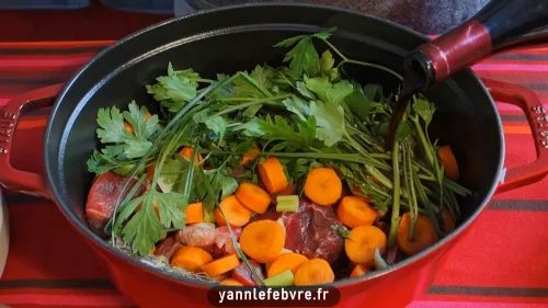 Daube of Nice: marinade