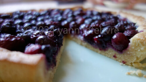 Blueberry tart