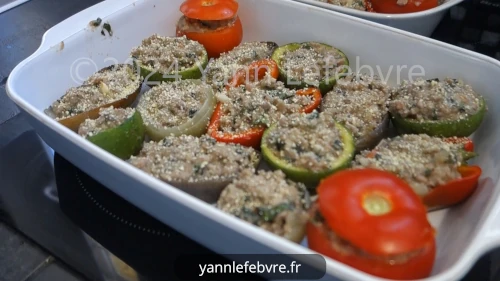 Stuffed vegetables from Nice by Yann Lefebvre Dressing vegetables