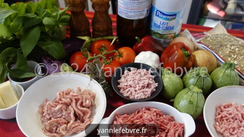 Stuffed vegetables from Nice by Yann Lefebvre Recipie ingredients