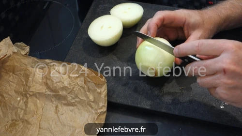 Stuffed vegetables from Nice by Yann Lefebvre Cut and remove leaves from onions