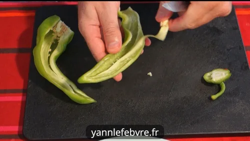 Niçoise salad: Ingredients (raw vegetables: pepper salads). Simple & tasty! by Yann Lefebvre