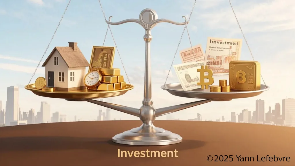 Asset allocation: image created with AI by Yann Lefebvre