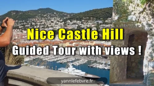 The hill of Nice Castle (France-Alpes-martimes 06)
