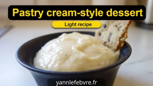 Pastry cream for dessert