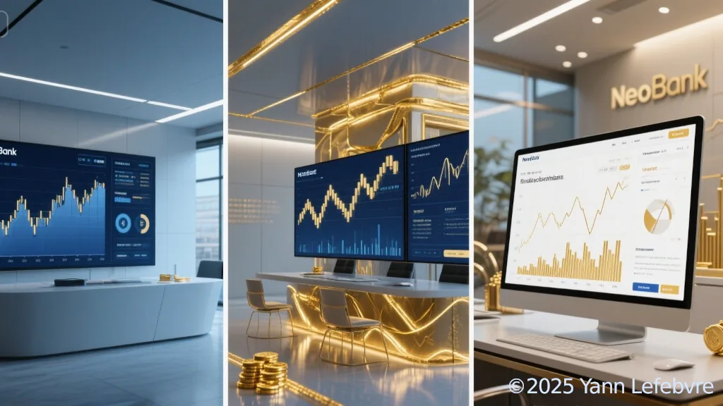 Buying gold: image created with AI by Yann Lefebvre
