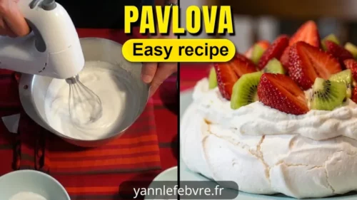 Pavlova, a classic fruit dessert